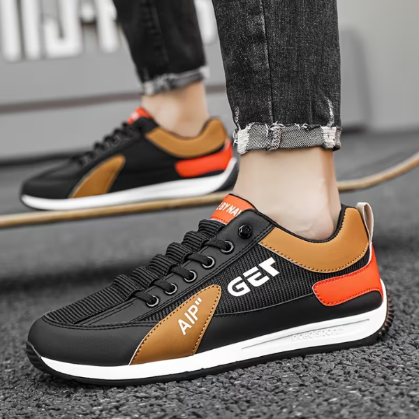 STRAVIO™ - WYGODNE MĘSKIE BUTY NA CO DZIEŃ, Z ELASTYCZNYMI SZNUROWADŁAMI