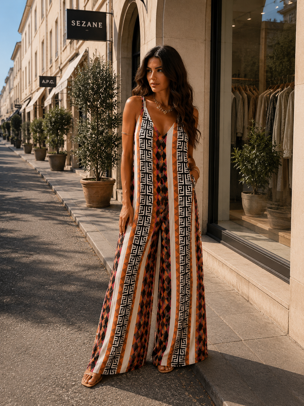 Karolina| Elegancki kombinezon damski
