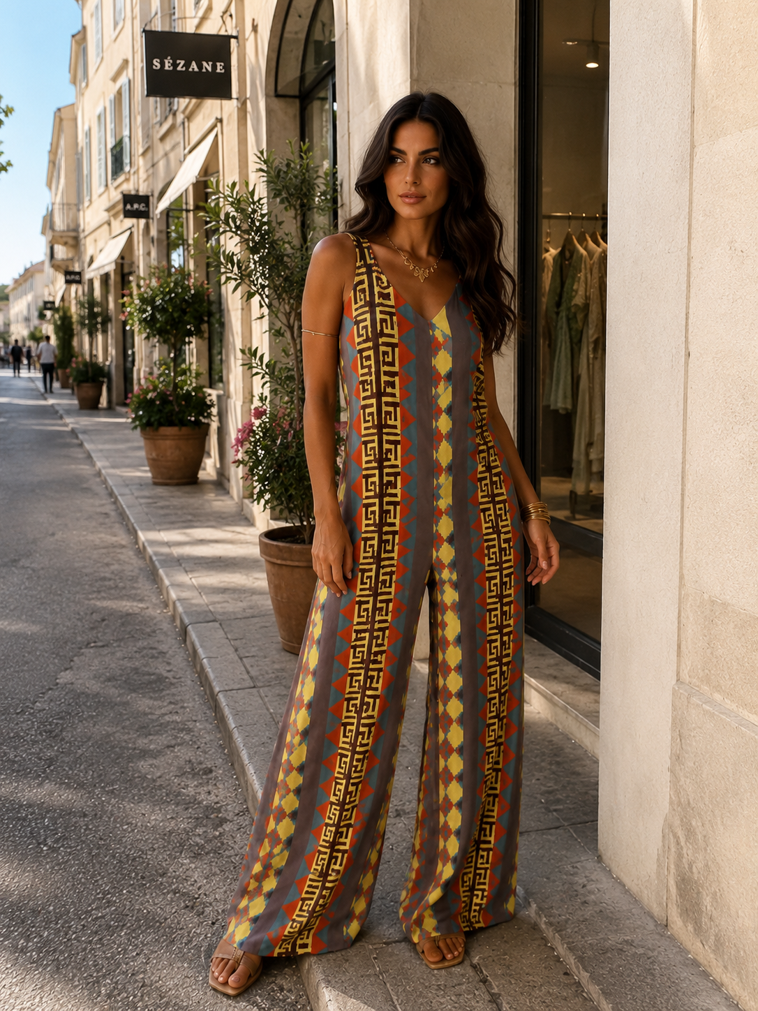 Karolina| Elegancki kombinezon damski