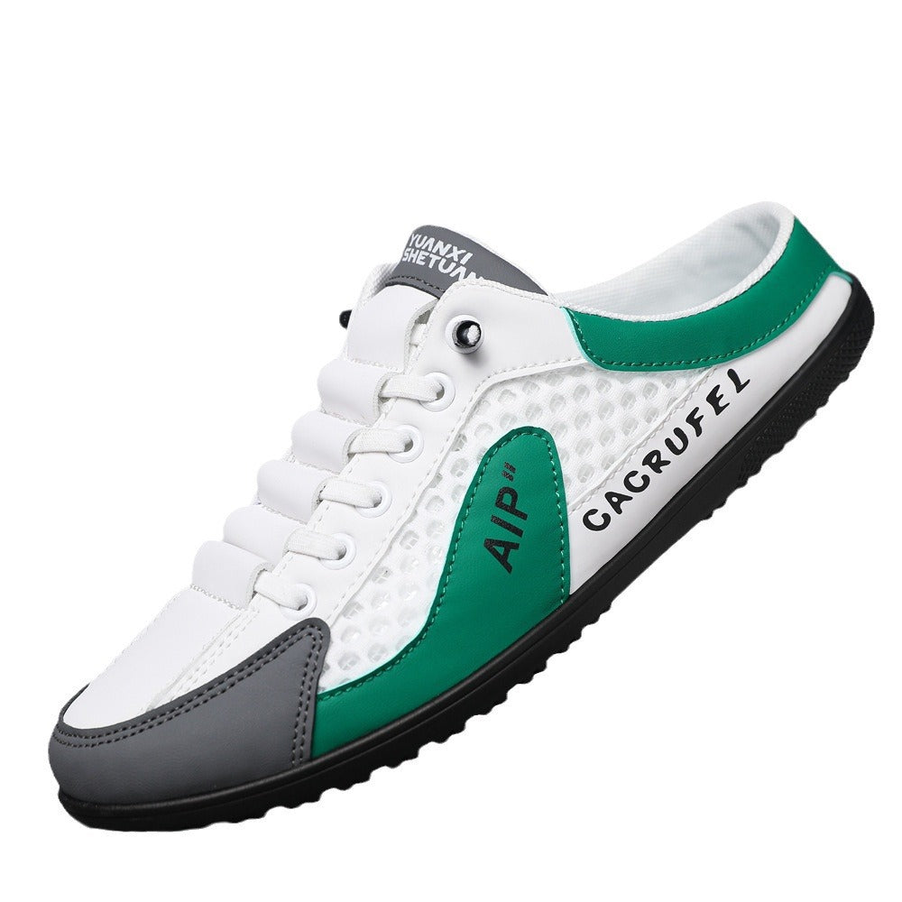 RUNISTAR - 2026 NOWE ODDYCHAJĄCE SIATKOWE SZNUROWADŁA DO BIEGANIA, MĘSKIE BUTY CODZIENNE ANTYPOŚLIZGOWE, SNEAKERSY