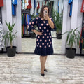 Kataryna | Elegancka sukienka o modelującym kroju
