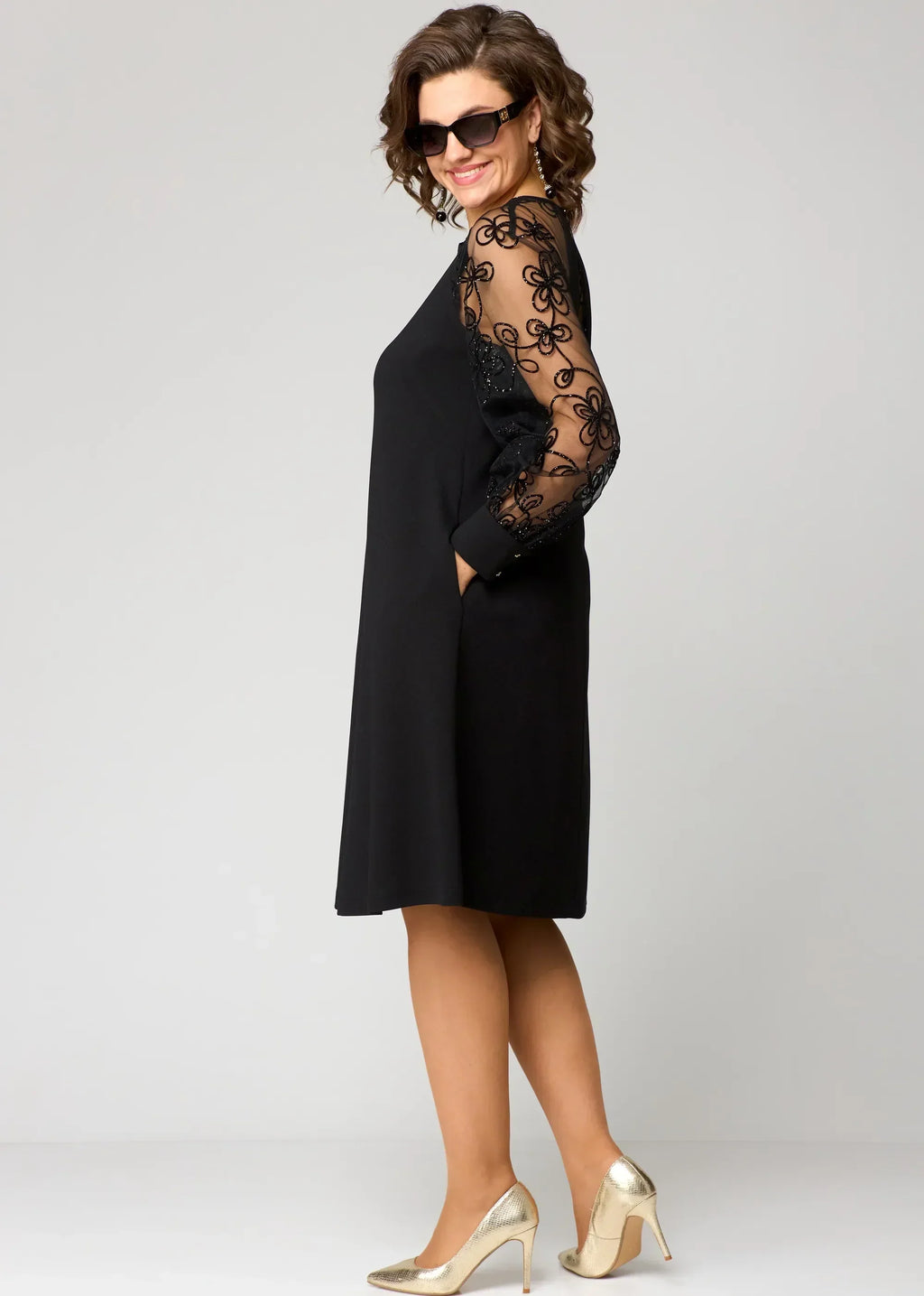Wiktoria | Sukienka Elegancka Koronka
