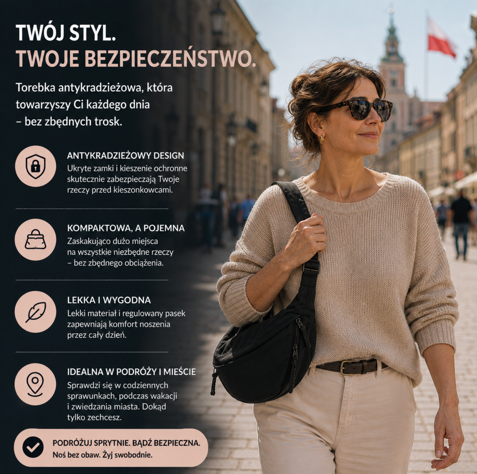 Luna | Torebka na ramię