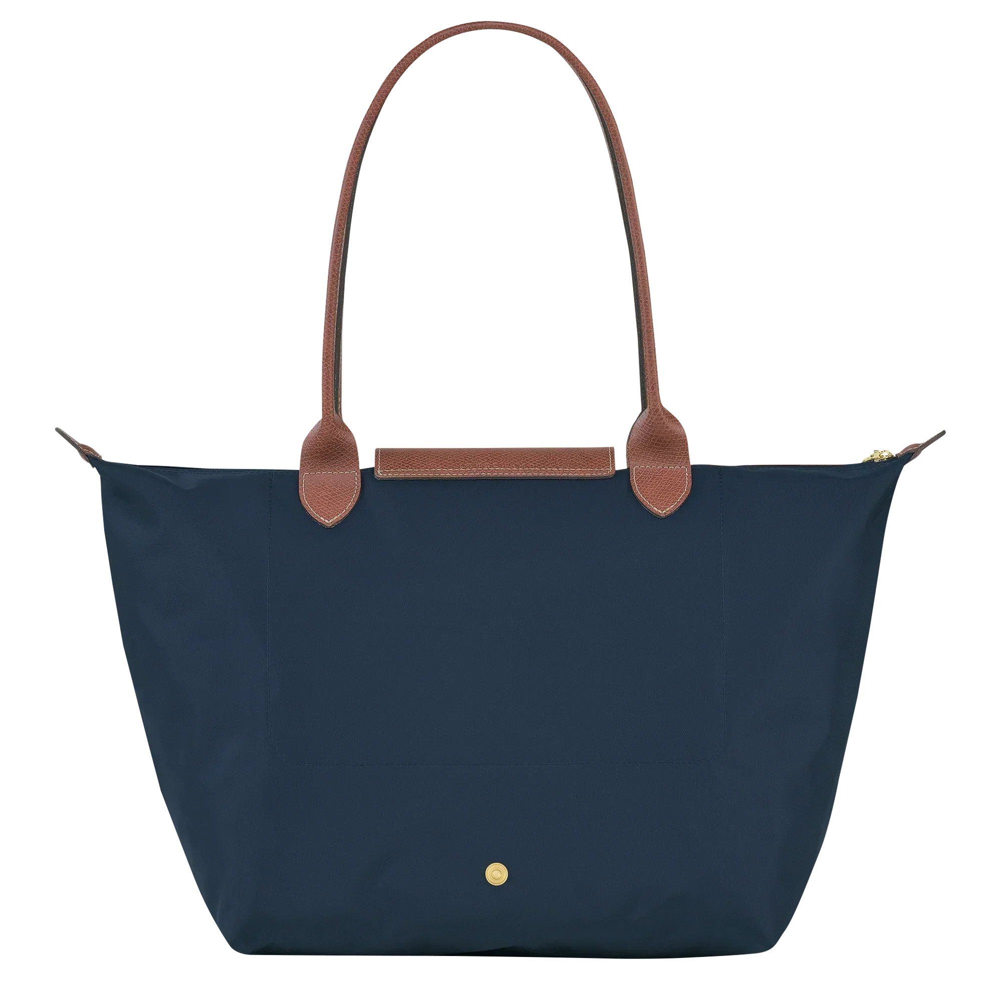 Longchamp - Duża torba Le Pliage, granatowa