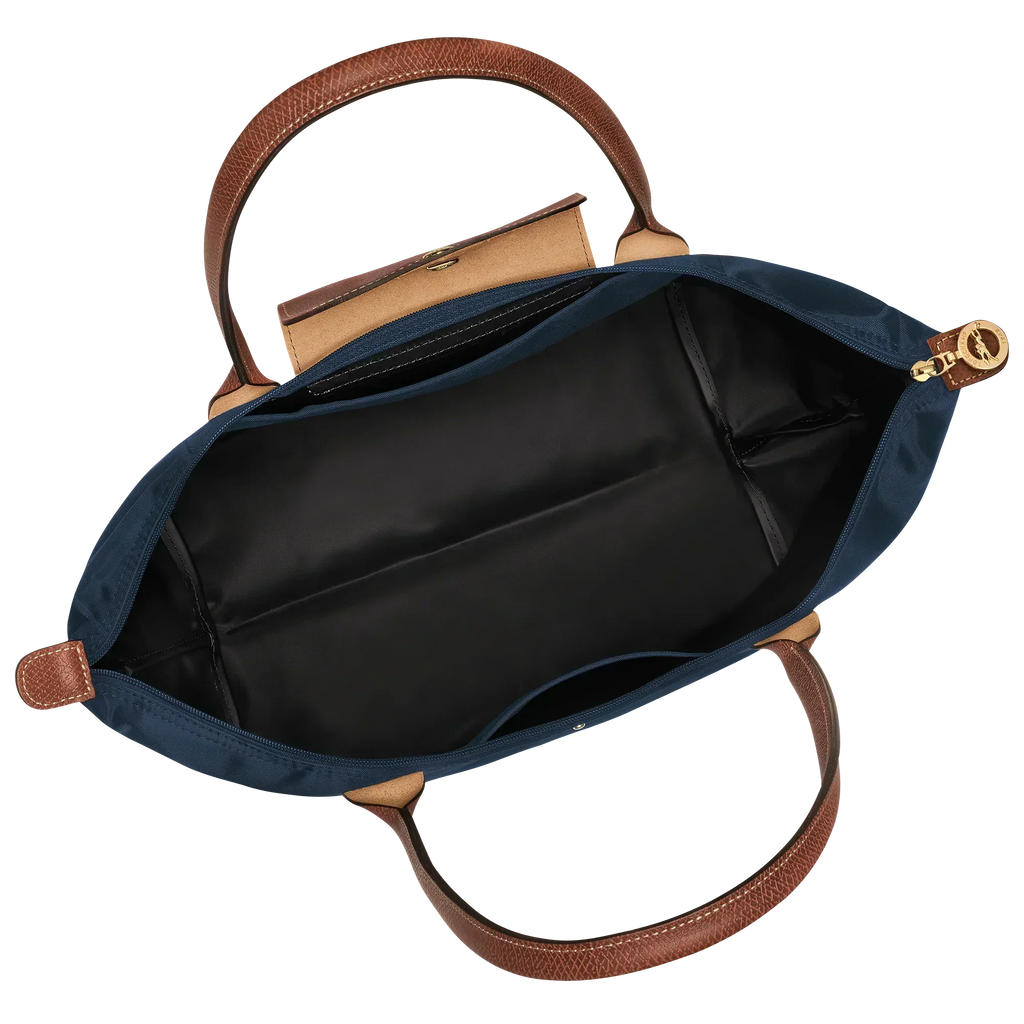 Longchamp - Duża torba Le Pliage, granatowa