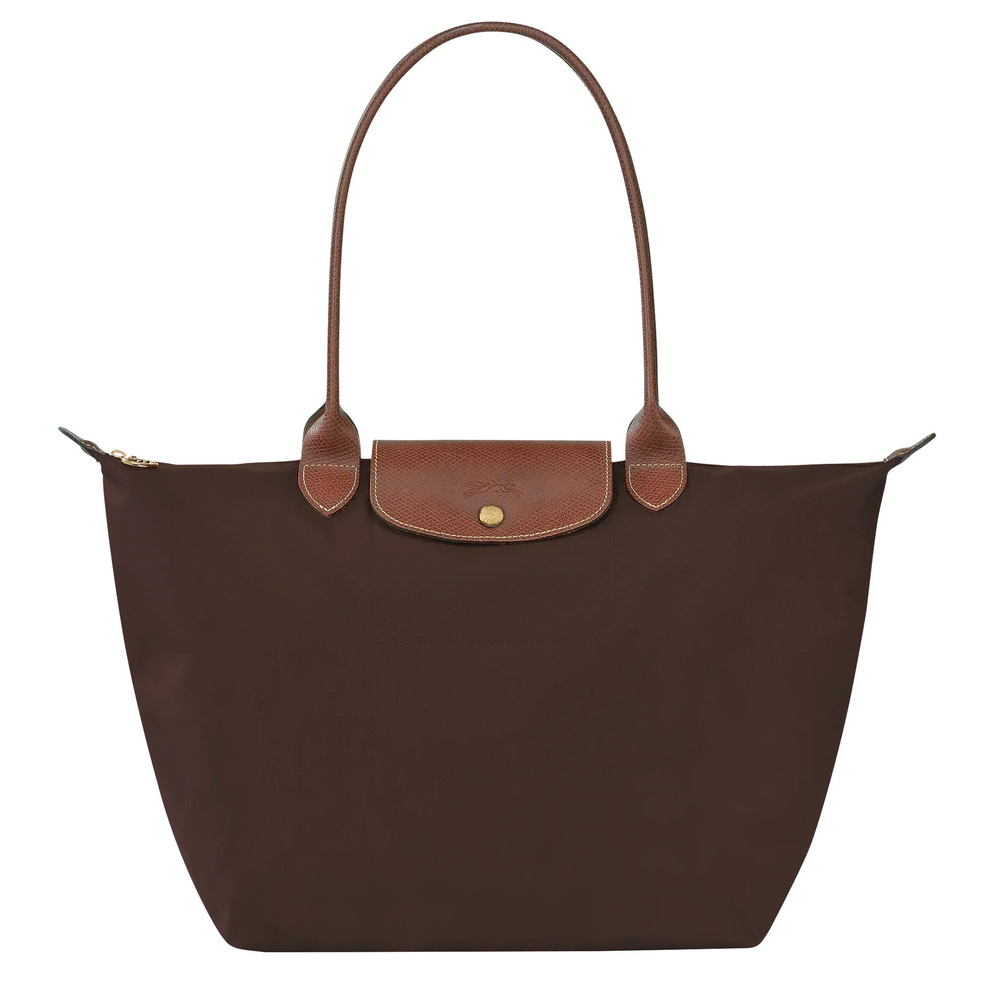 Longchamp - Duża Torba Le Pliage, Heban