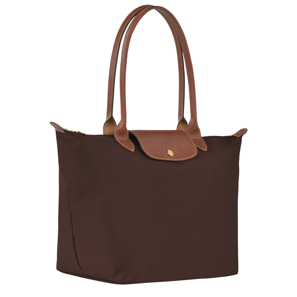 Longchamp - Duża Torba Le Pliage, Heban