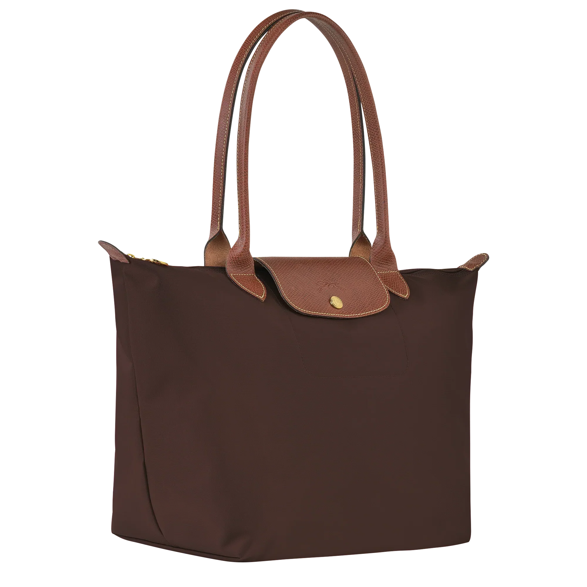 Longchamp - Duża Torba Le Pliage, Heban