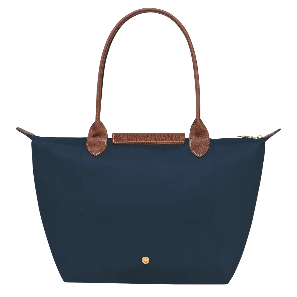 Longchamp - Średnia torba Le Pliage, Granatowa