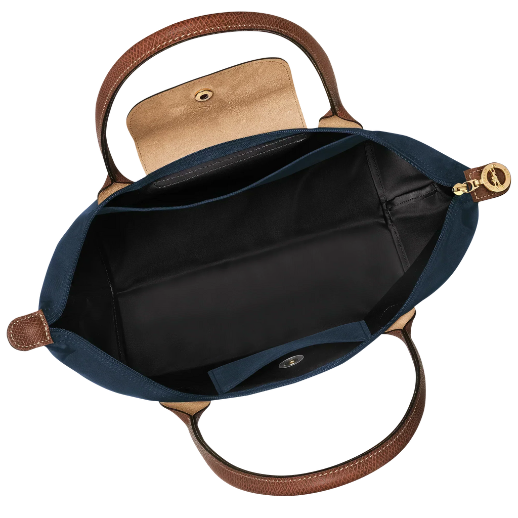 Longchamp - Średnia torba Le Pliage, Granatowa