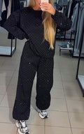 Adela - Diamond Zestaw sweter i spodnie
