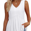 💐 50% ZNIŻKI Damski top w kwiaty – wysmuklający krój 🌺